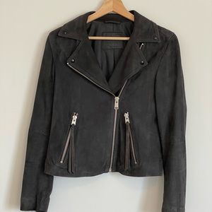All saint’s suede jacket